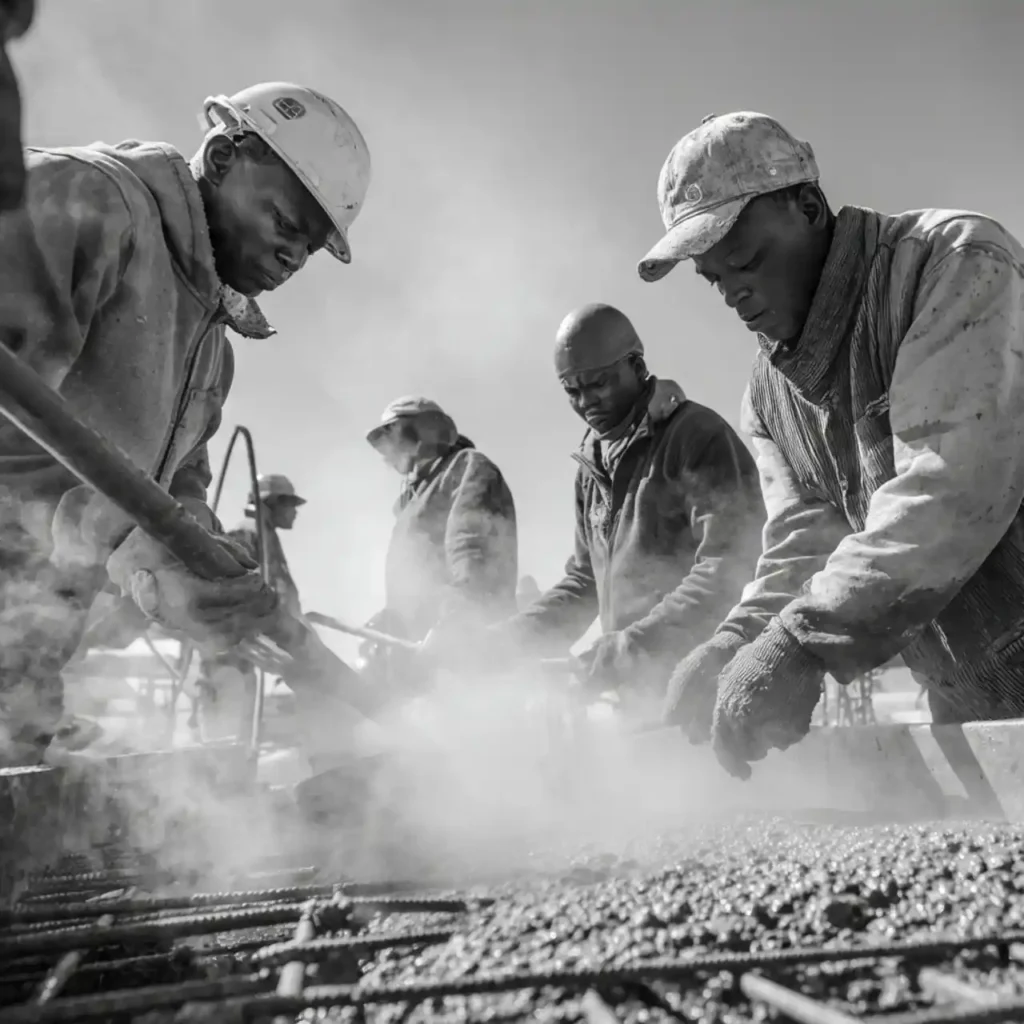Accelerated Set Concrete services Bulawayo by Tusker Civils & Landscapes