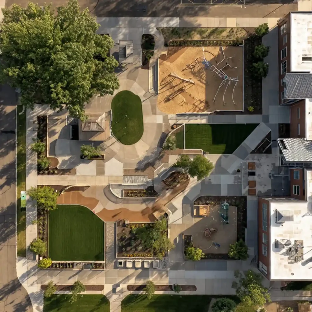 Commercial LandscapingCommercial landscaping project completed for a business property in Bulawayo