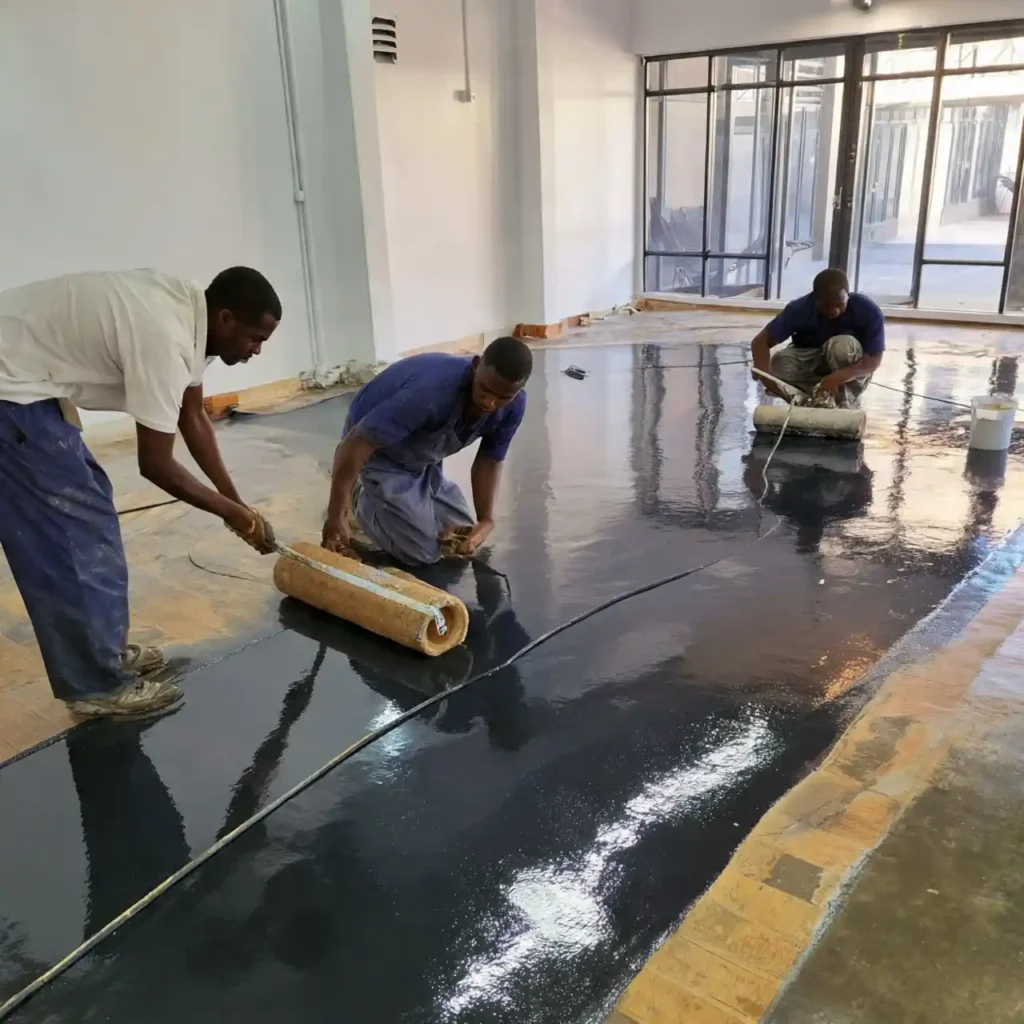 Epoxy floor by Tiusker Civils and Landscapes