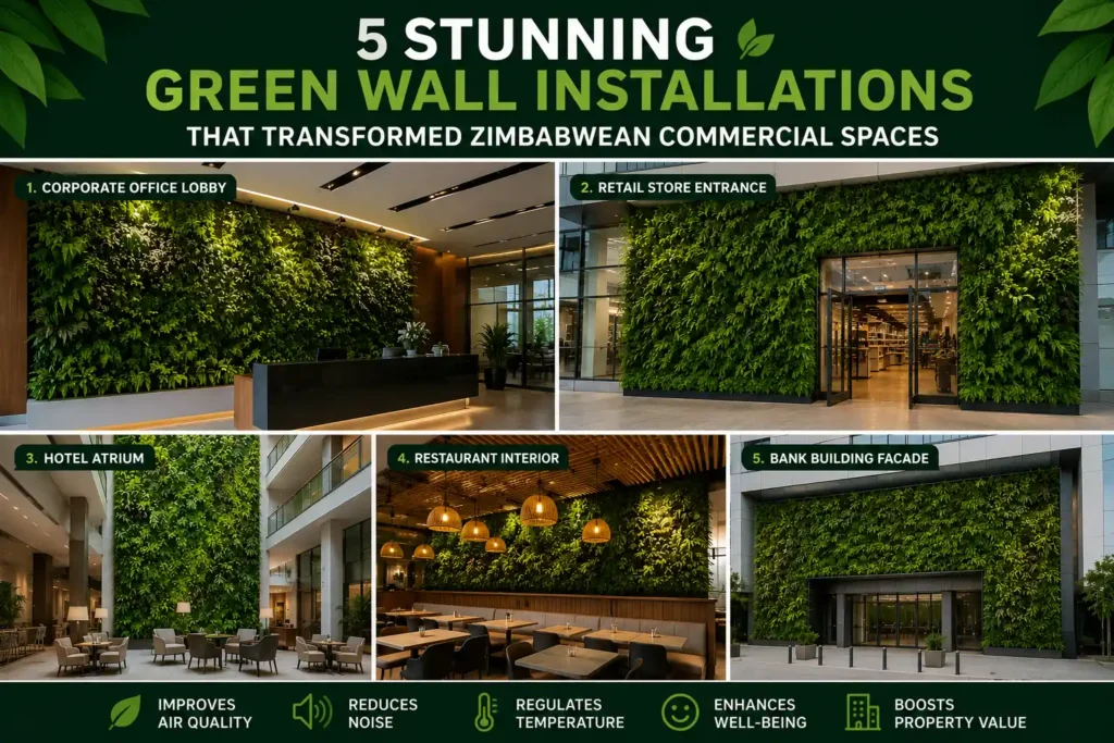 green wall installations Zimbabwe, green walls Zimbabwe, commercial green walls Zimbabwe, living walls Zimbabwe, vertical gardens Zimbabwe, green wall systems Zimbabwe, commercial landscaping Zimbabwe, green wall design Zimbabwe, indoor green walls Zimbabwe, outdoor green walls Zimbabwe, sustainable building solutions Zimbabwe, biophilic design Zimbabwe, office green walls Zimbabwe, hotel green walls Zimbabwe, retail green walls Zimbabwe, corporate landscaping Zimbabwe, vertical garden installation Zimbabwe, eco-friendly commercial spaces, green building Zimbabwe, commercial property landscaping, living wall installation, artificial green walls Zimbabwe, natural green walls Zimbabwe, modern commercial landscaping, environmental design Zimbabwe, workplace wellness design, air quality improvement solutions, sustainable architecture Zimbabwe, urban greening Zimbabwe, commercial building aesthetics, green wall maintenance Zimbabwe, office interior landscaping, commercial landscape design, eco-friendly office spaces, green infrastructure Zimbabwe, hotel landscaping Zimbabwe, retail store landscaping, property value enhancement, green wall benefits, vertical garden benefits, indoor plant walls, commercial green spaces, energy-efficient buildings Zimbabwe, sustainable commercial properties, innovative landscaping Zimbabwe, commercial property improvement, green façade systems, living wall projects Zimbabwe, botanical wall installations, commercial exterior landscaping, commercial interior landscaping, Zimbabwe landscaping company, green wall contractors Zimbabwe, vertical greenery systems, nature-inspired office design, sustainable workplace design, green wall case studies Zimbabwe, commercial green wall transformations, biophilic office design, eco-conscious commercial design, green wall installation services Zimbabwe.