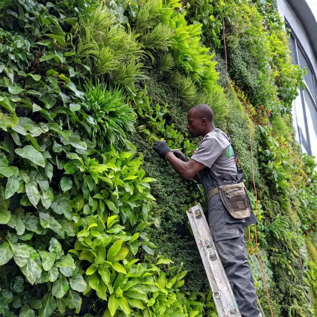 Ongoing landscaping and irrigation maintenance service provided by Tusker Civils in Bulawayo