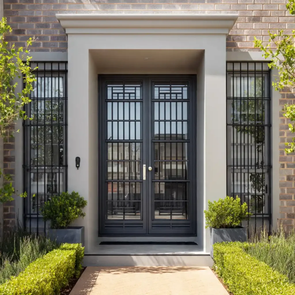 Security door installation completed for a residential property in Bulawayo