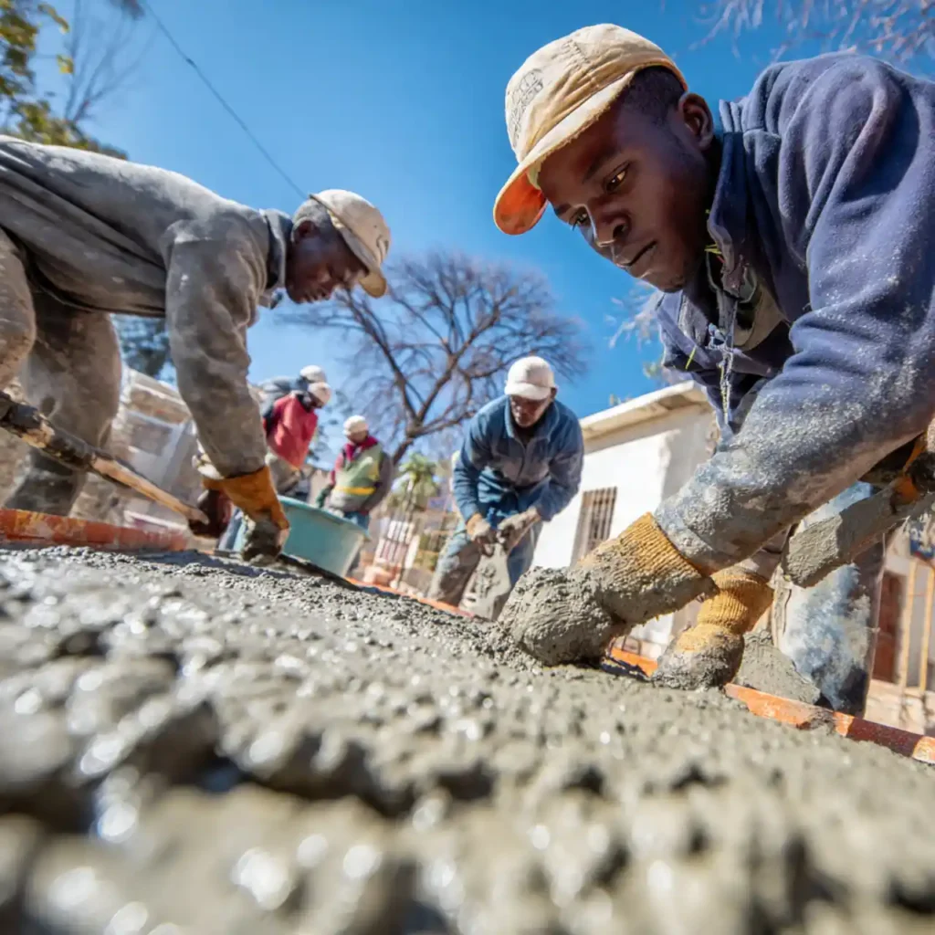 Standard Concrete services Bulawayo by Tusker Civils & Landscapes