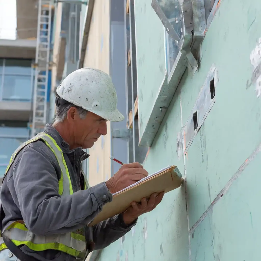 Structural assessment and wall preparation for green wall installation in Bulawayo